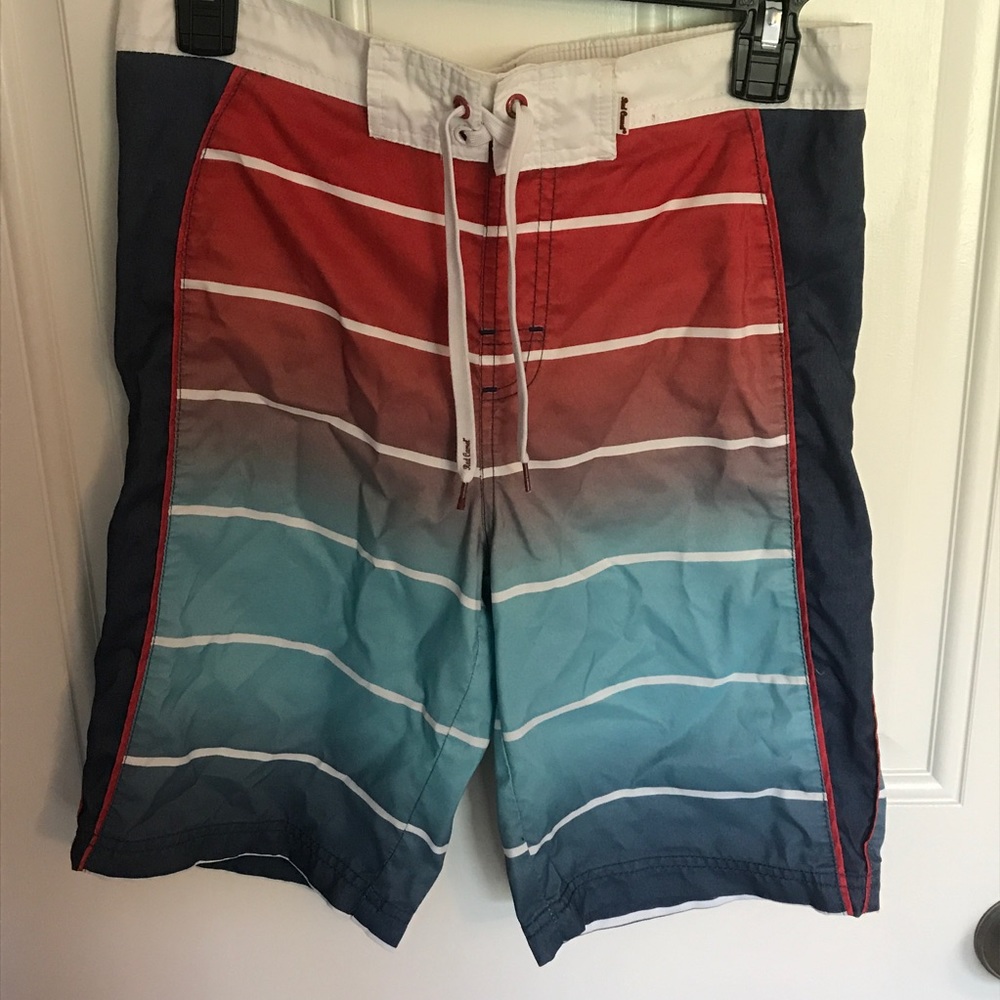 Red Camel Swim Trunks